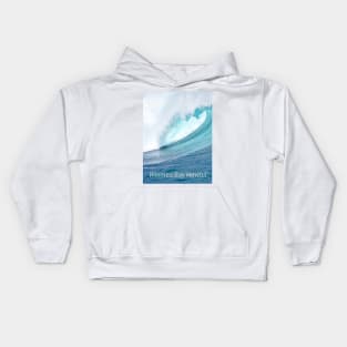 Waimea Bay Wave T-Shirt Kids Hoodie